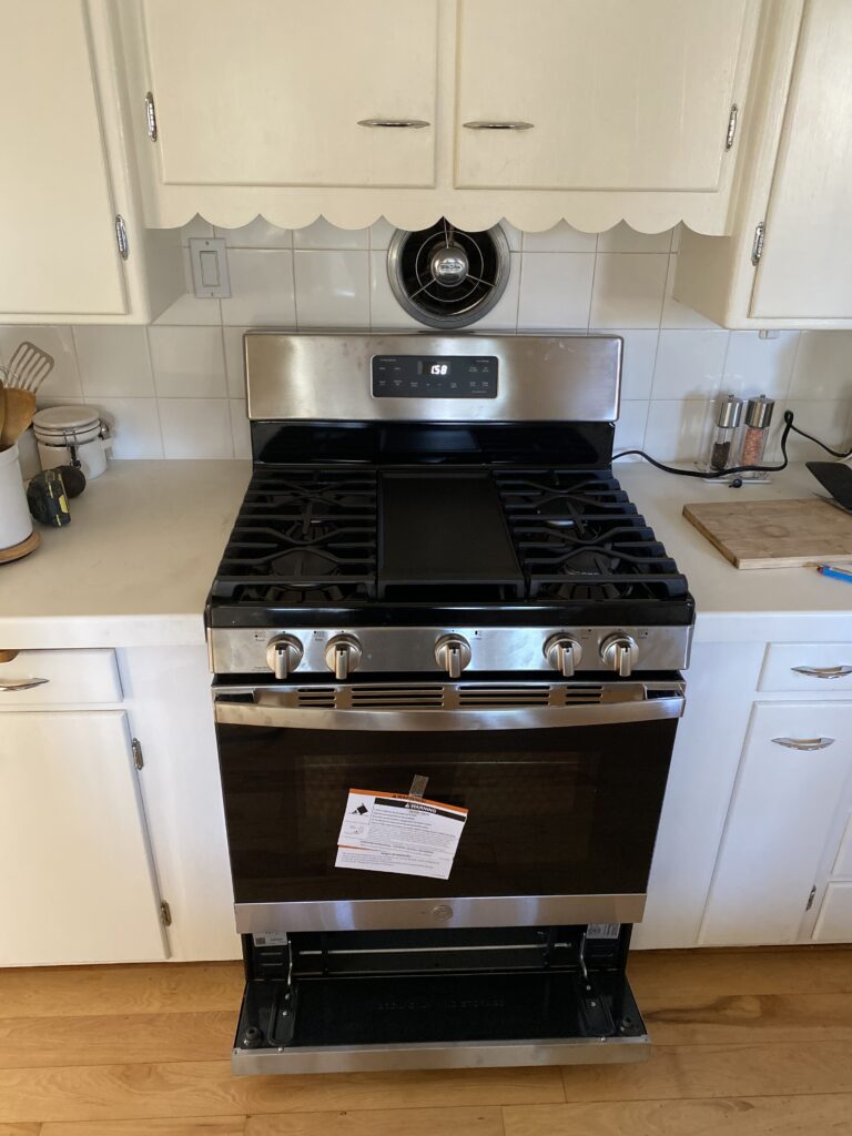 Kitchen Remodeling gas stove