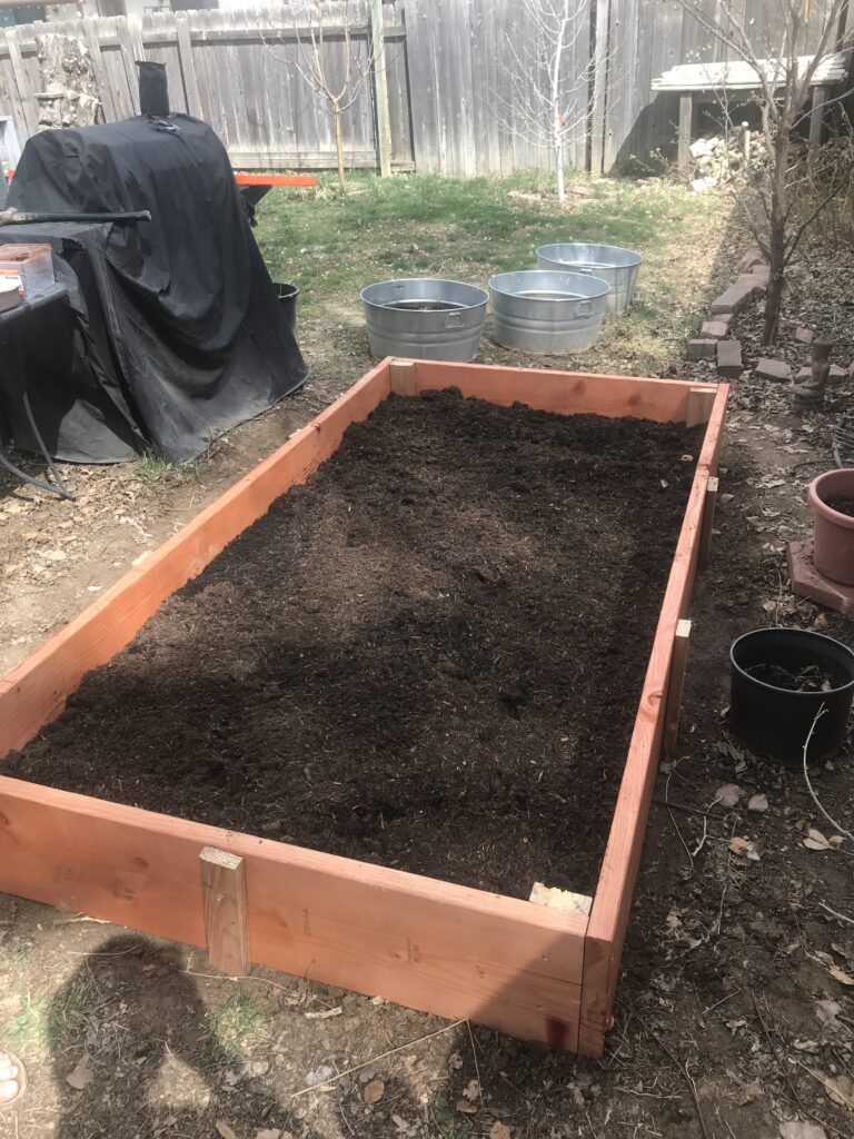 Handyman Services raised bed
